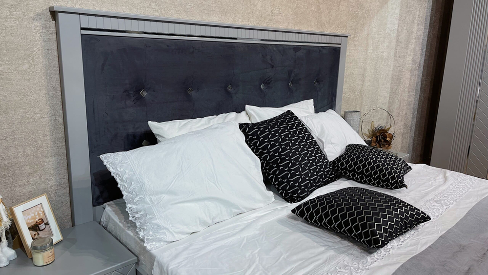 Коллекция "Лаура" Серая серебро