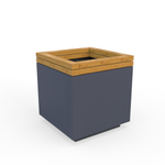 Вазон Rail Road высокий