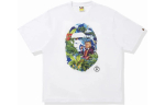 A Bathing Ape X Monkey 47 Ape Head Tee