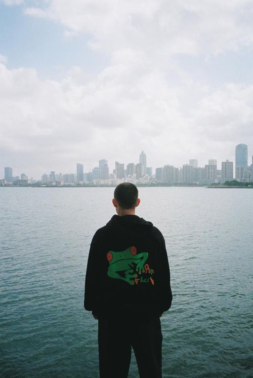 Худи Magamaev Froggo black/wash черный