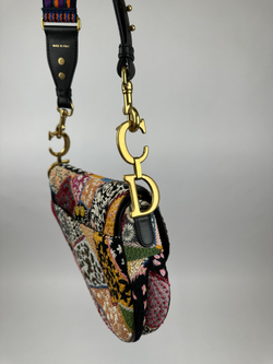 Сумка Christian Dior Canvas Saddle Bag