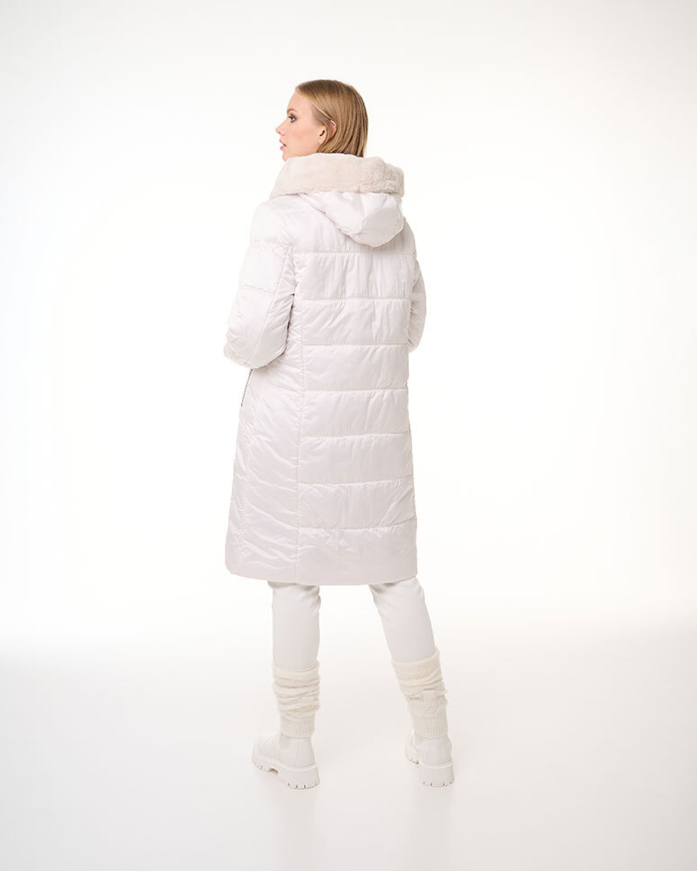 Пальто женское 4407-302/FUR-FW22 Dixi Coat
