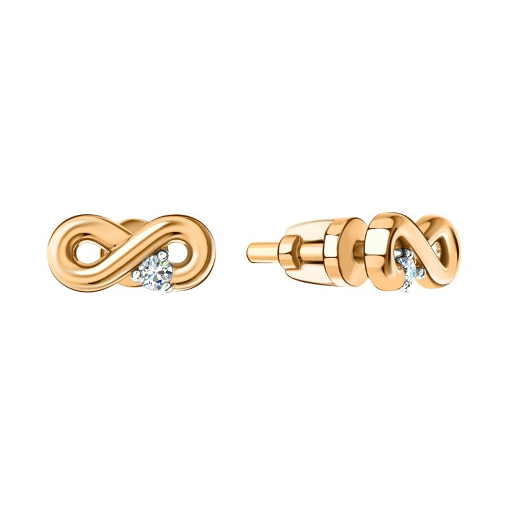 Серьги из золота 585 пробы