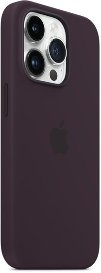 Чехол Apple MagSafe для iPhone 14 Pro Max, силикон, сливовый