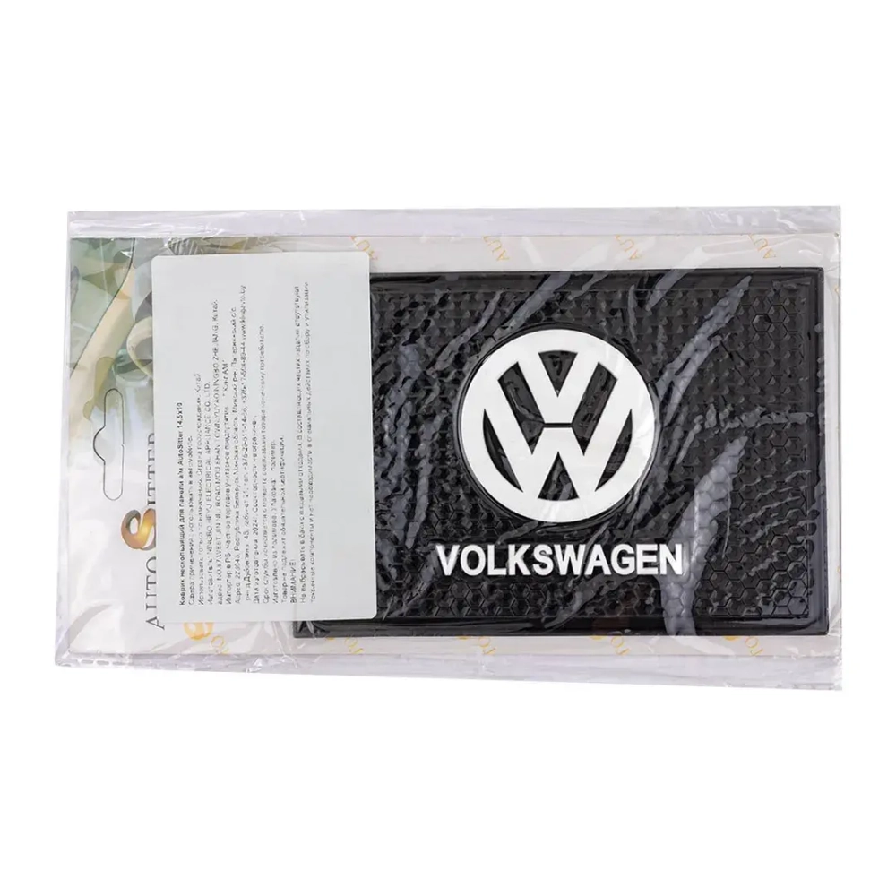 Коврик нескользящий д/панели SMALL VW (14,5*10см) KING SMALL