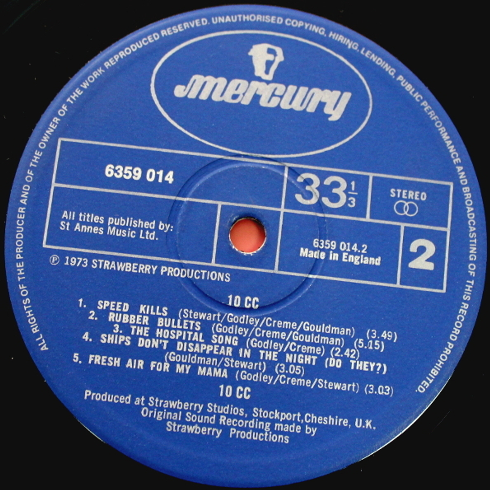 10cc / 10cc (LP)