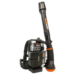 WORX WG572E 80В аккумуляторная воздуходувка (1 x 4 Ач, ЗУ) 66.5 м/с