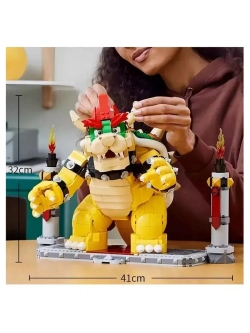 Конструктор Марио Могучий Боузер 2807 деталей