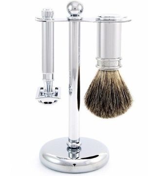 Сет Edwin Jagger, хром, Т-образная бритва (станок), S81M8911