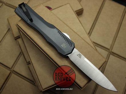 Нож Kershaw Livewire 9000 - серая рукоять, клинок сатин , 50 лет