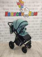 Коляска модульная 3в1 Indigo Sting зеленый