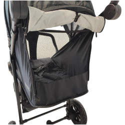 Прогулочная коляска Luxmom V1 черный цвет