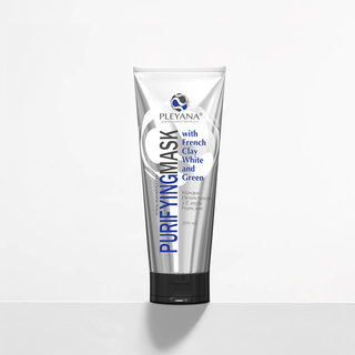 Маска очищающая с французскими глинами (белой и зеленой)