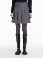 ШЕРСТЯНО-ФЛАНЕЛЕВАЯ ЮБКА