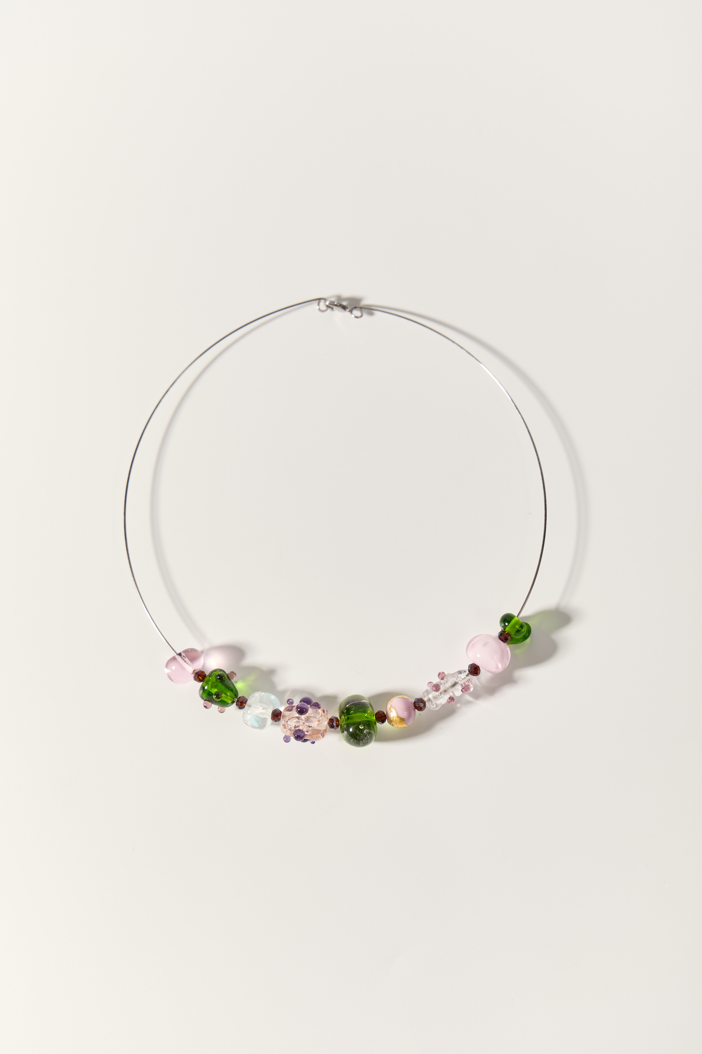 Колье Ассорти, стекло