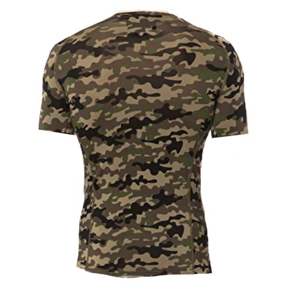 Теннисная футболка Hydrogen Printed Second Skin Tee Man - Green