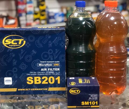 Набор для замены масел ваз 2114 (2108 , 2109,2170,2190)+случайный подарок в ваш автомобиль