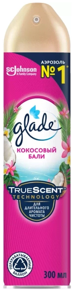 Glade освежитель воздуха Кокосовый бали, 300 мл