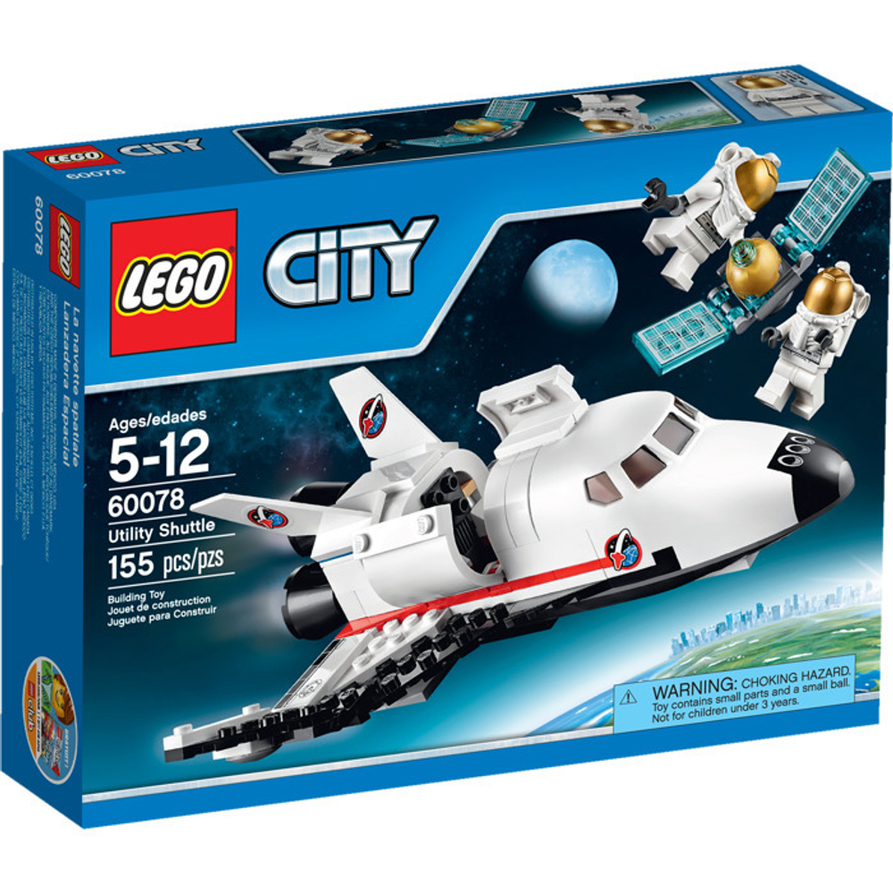 LEGO City: Обслуживающий шаттл 60078 — Utility Shuttle — Лего Сити Город