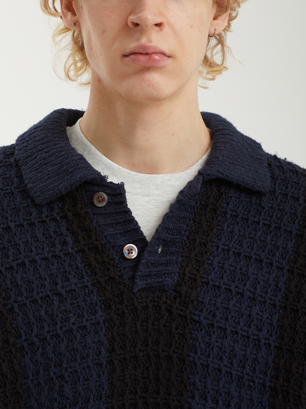 Мужской Свитер-Поло Obey Textured Rugby