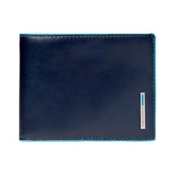 Кошелек мужской Piquadro Blue Square синий из кожи (PU257B2R/BLU2)