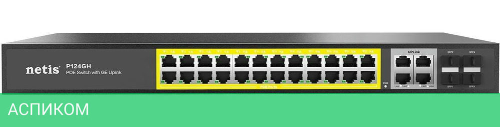Коммутатор Netis P124GH