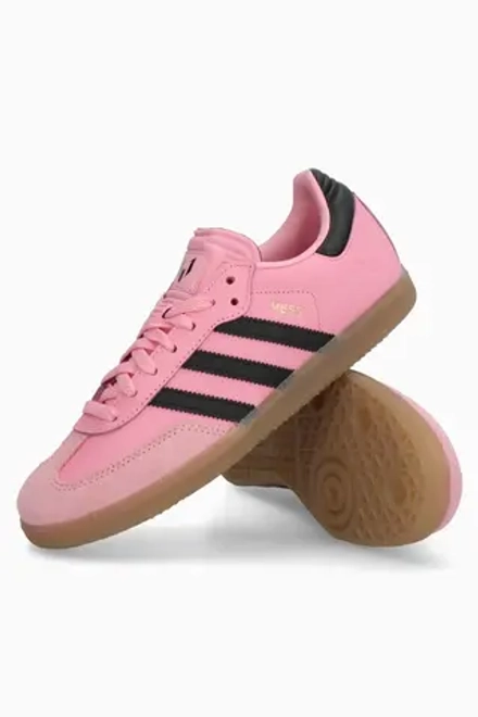 Кроссовки adidas Samba Messi Junior - розовый