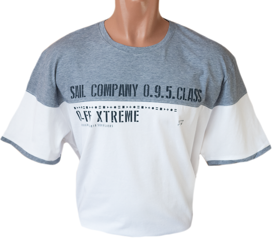 Большая футболка OFF (Турция) MODAL. Р-ры 56-62