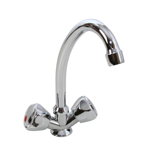 Смеситель для кухни 1/2 кер T.MARKT 04-2005 Мария п\гайку