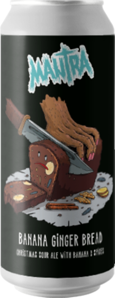 Пиво Мантра Банана Джинджер Брэд / Mantra Banana Ginger Bread 0.45 - банка