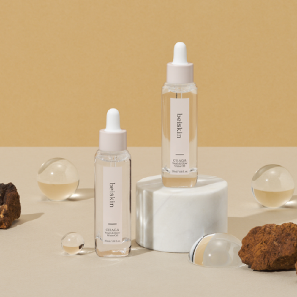 Beiskin Масло-сыворотка с чагой для сияния кожи Chaga Youth & Glow Water Oil 30 мл