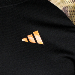 Мужское теннисное поло adidas Melbourne HEAT.RDY Long-Sleeve Top Long Sleeve Men - Black, Multicoloured