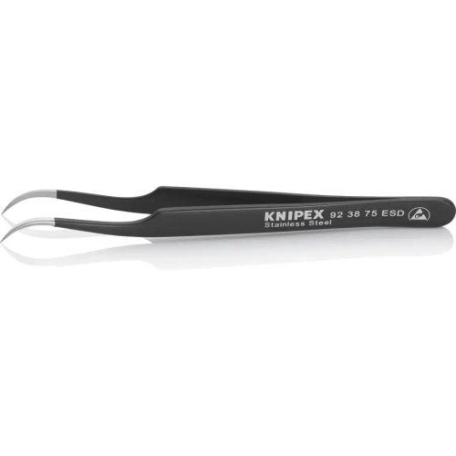 Пинцет для прецизионных работ, антистатический 120 мм Knipex 92 38 75 ESD