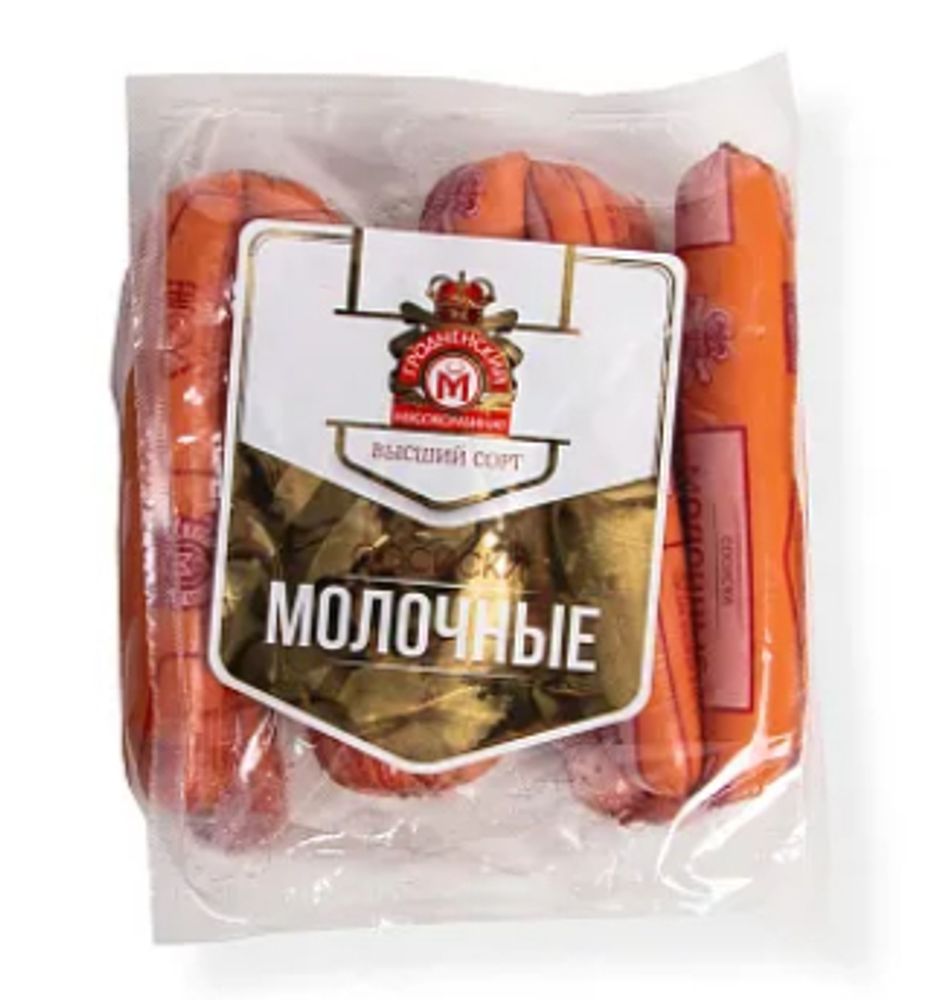 Сосиски &quot;Молочные&quot; Гродненский МК - купить не дорого в Москве