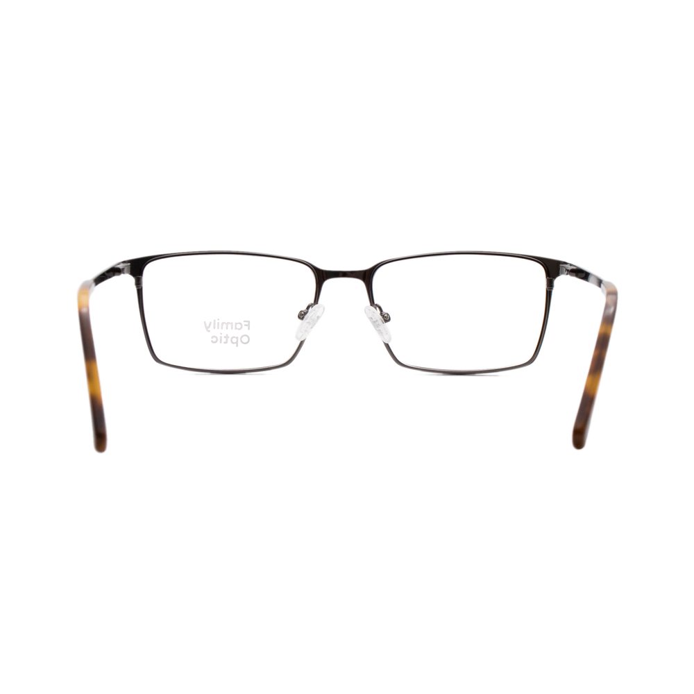 Оправа прямоугольная Family Optic MM4040 C1 стальная с черным