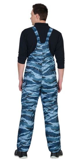 Костюм зимний "Сириус-Безопасность" (КМФ серый вихрь)