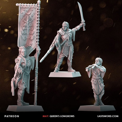 High Elves Long Bows Com Group