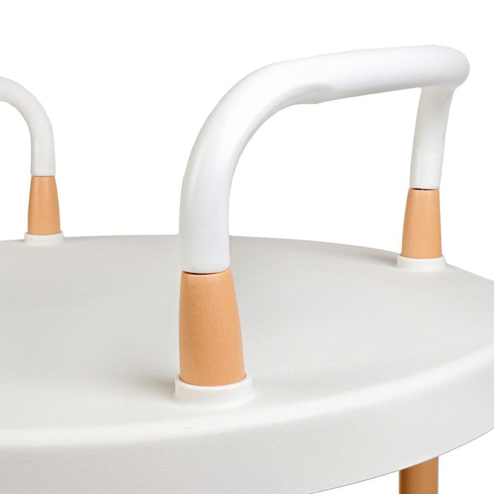 Полка для ванной напол, 3 яр, 48х81.5 см, на кол, T2020-2548