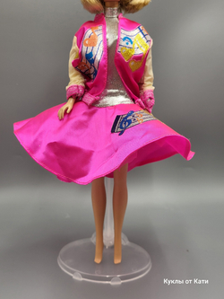 Одежда для куклы Барби винтаж комплект платье и куртка 1813