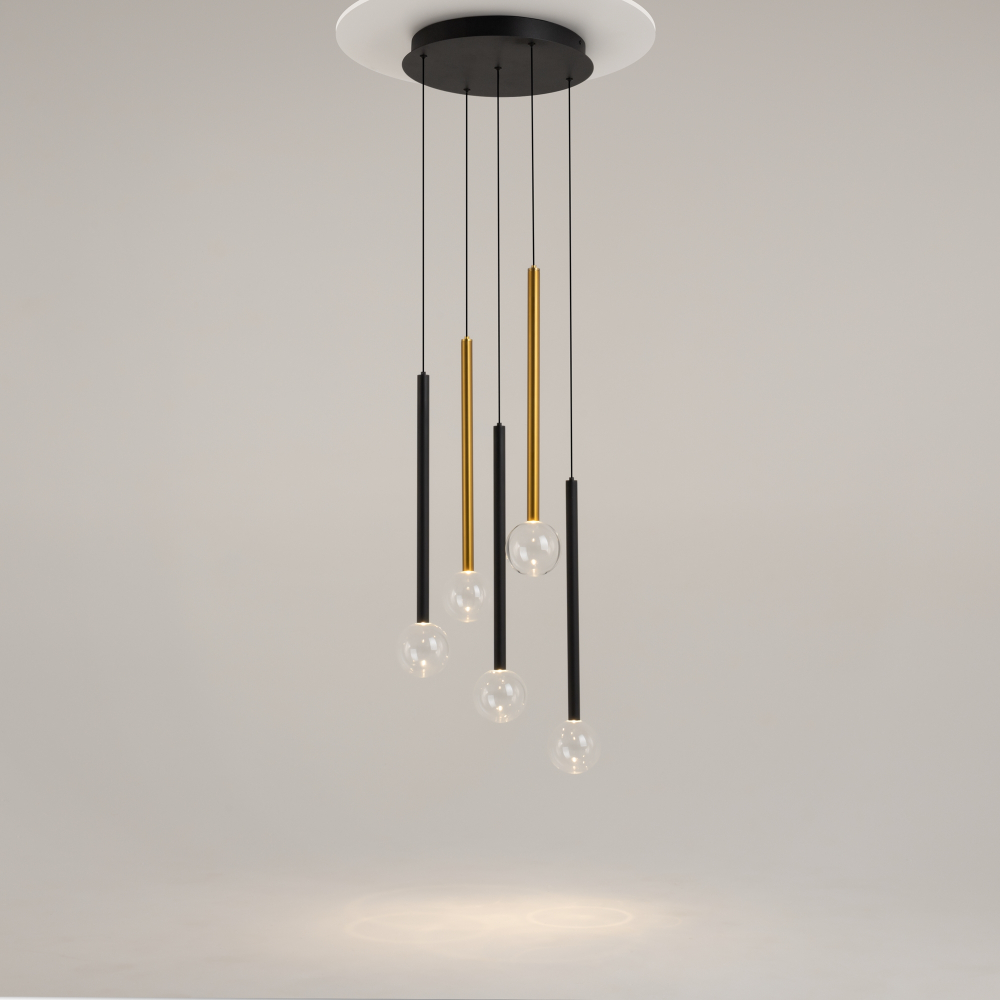 Подвесной светодиодный светильник Maytoni Bubble dream MOD383PL-L16BBS3K