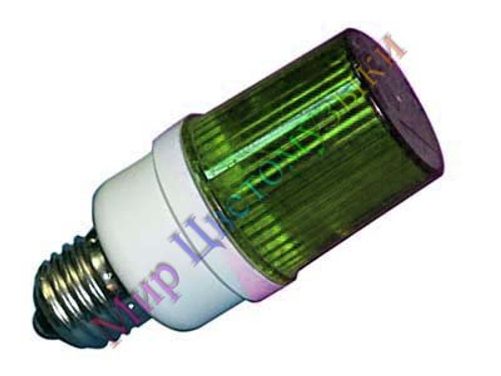 Стробоскоп на ксеноновой лампе 10W R50 E27 Зеленый