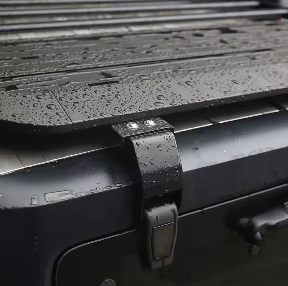 Платформа на крышу с лестницей для Jeep Wrangler JL 2018-2024+ Джип Вранглер органайзер