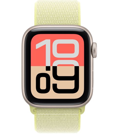 Умные часы Apple Watch SE 3, 44 mm, Starlight Aluminum Starlight Sport Band M/L