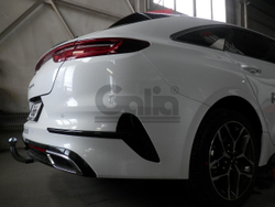 Фаркоп оцинкованный Galia K047C для Kia ProCeed 2018-(паспорт и сертификат в комплекте)(без электрики)