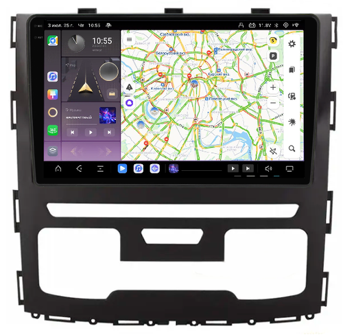 Магнитола для Haval H9 2015-2021 - Kuberg EW-1802 QLed+2K, Android 13, Быстрейшая, CarPlay, 4G SIM-слот