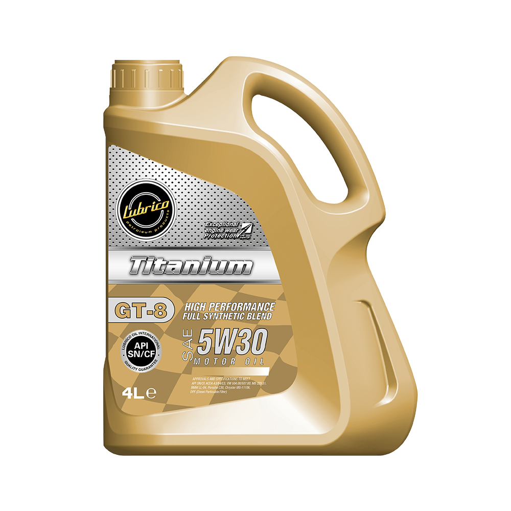 LUBRICO TITANIUM GT-8 5W30 SN/CF 4л синт