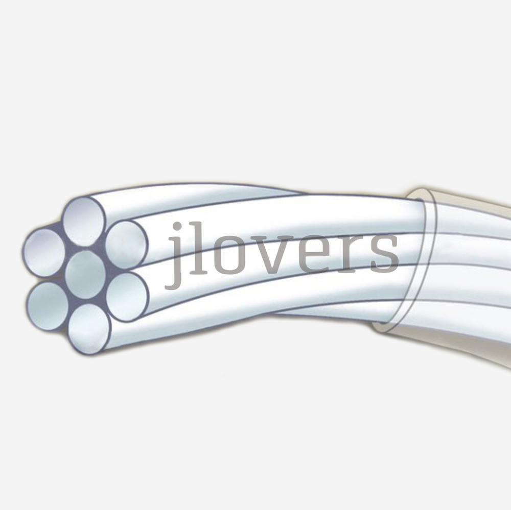 Японский ювелирный тросик FLEXY 7 диаметр 0,3мм, цвет "Сатиновое золото"