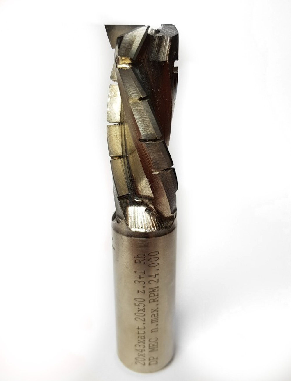 PCD фреза D.20x40 S.20х50 Z=3+3 H=4,5 RH