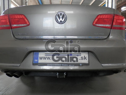 Фаркоп оцинкованный Galia V071C для Volkswagen Passat B6 2005-2010, Passat B7 2010-2015, Passat CC 2012-, Passat Alltrack B7 2012-2015(паспорт и сертификат в комплекте)(без электрики)