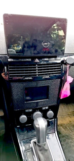 Магнитола для Opel Astra H (перенос БК вниз, черная) - FarCar GX9-7382B монитор 9.5" 2K QLED на Android 14, TS20, 6+128Гб, CarPlay, 4G SIM-слот